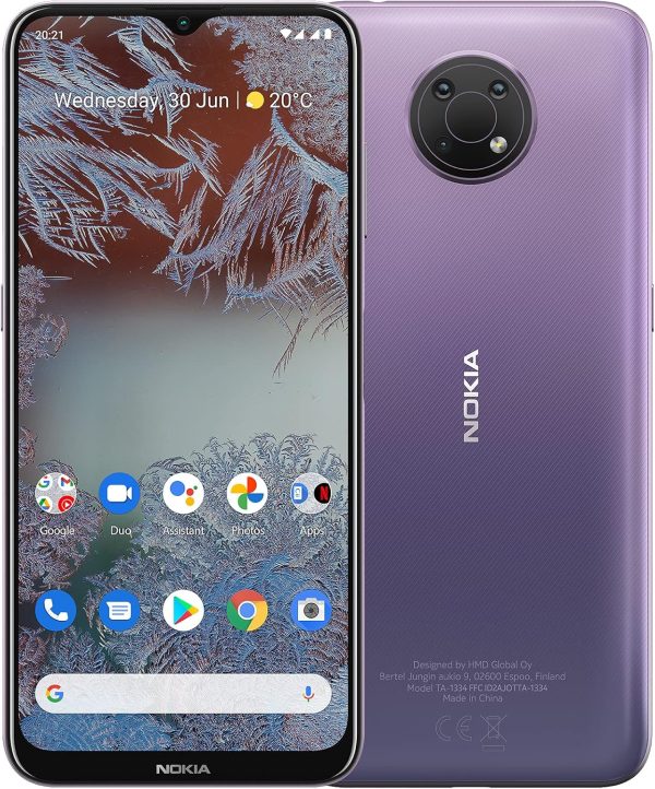 Nokia G10 | Android 11 | 解鎖智慧型手機 | 3 天電池 | 雙 SIM 卡 | US 版本 | 3/32GB | 6.52 吋螢幕 | 13MP 三重相機 | 黃昏 - Image 7