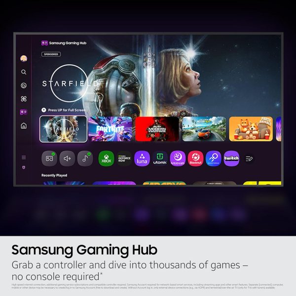 Samsung 三星 50 吋 Class The Frame LS03F 4K QLED 智慧型電視(2025 年型號)薄型壁掛式,現代框架設計,NQ4 AI Gen2 處理器,藝術模式,巧妙的畫質,Samsung Vision AI,Alexa 內建 - Image 6