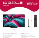 LG 65 吋 OLED evo AI 4K C5 系列智慧型電視,附杜比全景聲、Dolby Vision、HDR10、AI Super Upscaling 4K、電影製作人模式、哇樂團、Alexa 內建 (OLED65C5PUA、2025)