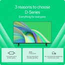 VIZIO 24 吋 D 系列 FHD LED 智慧型電視,附藍牙耳機功能,AMD FreeSync 和 Alexa 相容性,D24fM-K01,2023 型號