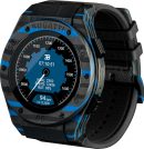 Wearable4U Bugatti Carbone 男士手錶,限量版,46 公釐 AMOLED 顯示器,防水智慧型手錶
