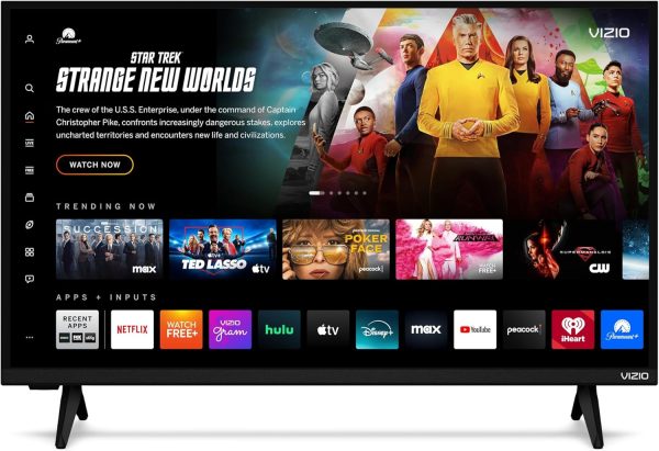 VIZIO 40 吋 Full HD 1080p 智慧型電視,附 DTS Virtual:X、Alexa 相容性、Google Cast 內建藍牙耳機、(VFD40M-08 New)