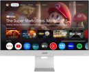 ASUS 華碩 ZenScreen 31 吋 4K USB-C 智慧型顯示器 (MS32UC) - UHD (3840 x 2160) IPS、98% DCI-P3、GoogleTV、Harman Kardon 喇叭、USB-C (90W PD)、無線顯示器、Netflix 和 YouTube,3 年保固
