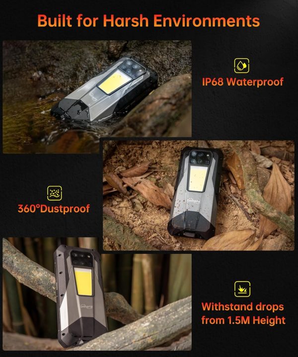 Tank 3 Pro 堅固智慧型手機 5G,Android 14 手機附投影機,36GB RAM+512GB ROM,7.7 吋防水解鎖手機 23800mAh, 2TB 擴展/OTG(僅限 T-Mobile&Verizon) - Image 7