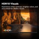 FPD 40 吋智慧型電視 1080p Full HD 支援 Tizen OS 相容於 Dolby Audio、HDR 10、HDMI、語音控制、WiFi、藍牙、內建 Google Cast、平面電視(AT40-P1,2025)