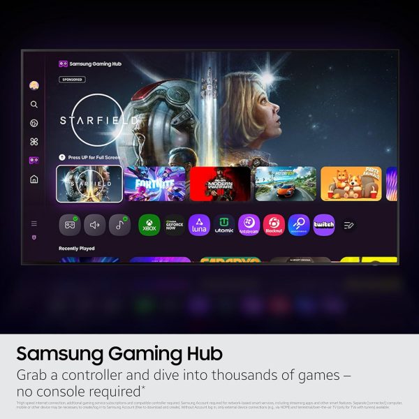 Samsung 三星 43 吋 Class QLED Q8F 4K UHD 智慧型電視(2025 年型號) Q4 AI 處理器,100% 色量,AirSlim 設計,無盡的免費內容,Samsung Vision AI,Alexa 內建 - Image 6