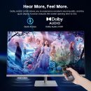 KTC 32 吋 4K 智慧型顯示器,Google System UHD (3840x 2160) 智慧型顯示器,附揚聲器,Netflix 授權,Type-C 65W PD,無線顯示,HDR,藍牙,Hey Google Voice Remote,VESA 支援,A32Q8