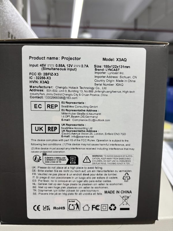 智慧型投影機 Android OS,原生 1080P Full HD 4K 支援 12000 流明,內建應用程式、電焦點和自動梯形可攜式投影機,附杜比音效、WiFi和藍牙,相容於 iOS/HDMI - Image 8