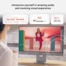 ASUS 華碩 ZenScreen 31 吋 4K USB-C 智慧型顯示器 (MS32UC) - UHD (3840 x 2160) IPS、98% DCI-P3、GoogleTV、Harman Kardon 喇叭、USB-C (90W PD)、無線顯示器、Netflix 和 YouTube,3 年保固