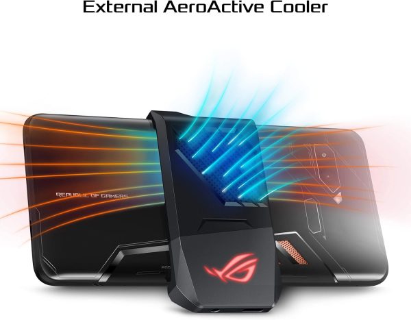 ROG Phone 電競智慧型手機 ZS600KL-S845-8G512G - 6 吋 FHD+ 2160x1080 90Hz 顯示器 - Qualcomm Snapdragon 845 - 8GB RAM - 512GB 存儲 - LTE 解鎖雙 SIM 遊戲手機 - 美國保固 - Image 4