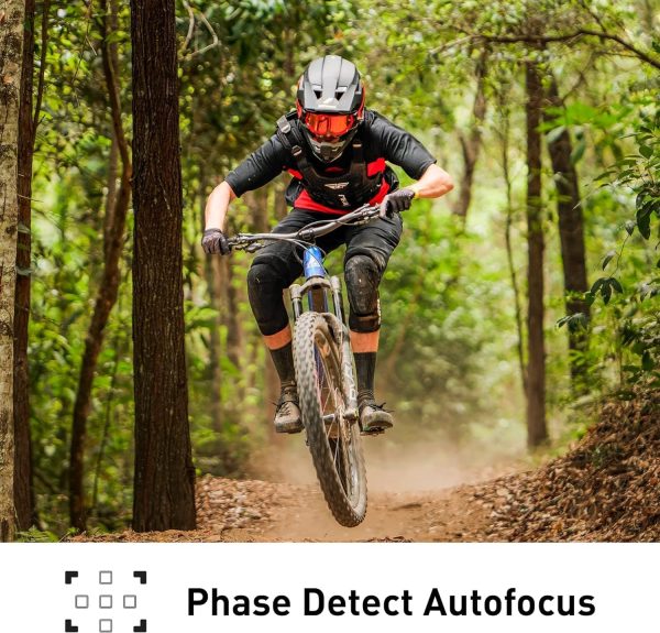 Panasonic LUMIX S5II 無反光鏡相機,24.2MP 全畫幅,相位混合自動對焦,Active I.S. 技術,無限錄製,20-60 公釐 F3.5-5.6 和 50 公釐 F1.8 L 安裝鏡頭,LUMIX 相機 - DC-S5M2WK - Image 8