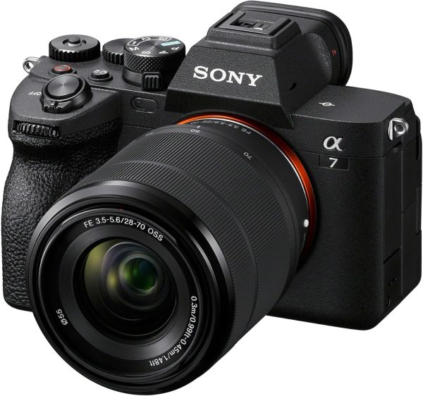 Sony Alpha 7 IV 全片幅無反光鏡可互換鏡頭相機,附 28-70 公釐變焦鏡頭組