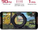 ROG Phone 電競智慧型手機 ZS600KL-S845-8G512G - 6 吋 FHD+ 2160x1080 90Hz 顯示器 - Qualcomm Snapdragon 845 - 8GB RAM - 512GB 存儲 - LTE 解鎖雙 SIM 遊戲手機 - 美國保固