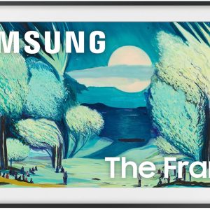Samsung 三星 50 吋 Class The Frame LS03F 4K QLED 智慧型電視(2025 年型號)薄型壁掛式,現代框架設計,NQ4 AI Gen2 處理器,藝術模式,巧妙的畫質,Samsung Vision AI,Alexa 內建