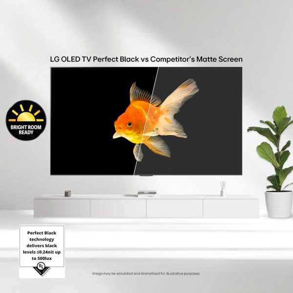 LG 65 吋 OLED evo AI 4K C5 系列智慧型電視,附杜比全景聲、Dolby Vision、HDR10、AI Super Upscaling 4K、電影製作人模式、哇樂團、Alexa 內建 (OLED65C5PUA、2025) - Image 3
