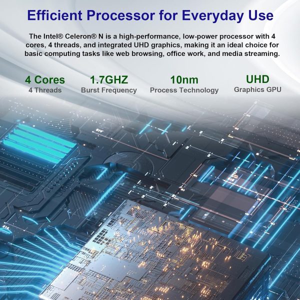 jumper 16 吋筆記型電腦,可轉換筆記型電腦,附四核心(最高 3.4GHz),16GB DDR5 RAM 640GB 儲存空間,360 度觸控螢幕,背光鍵盤,指紋讀取器,BT5.2,WiFi6 - Image 3